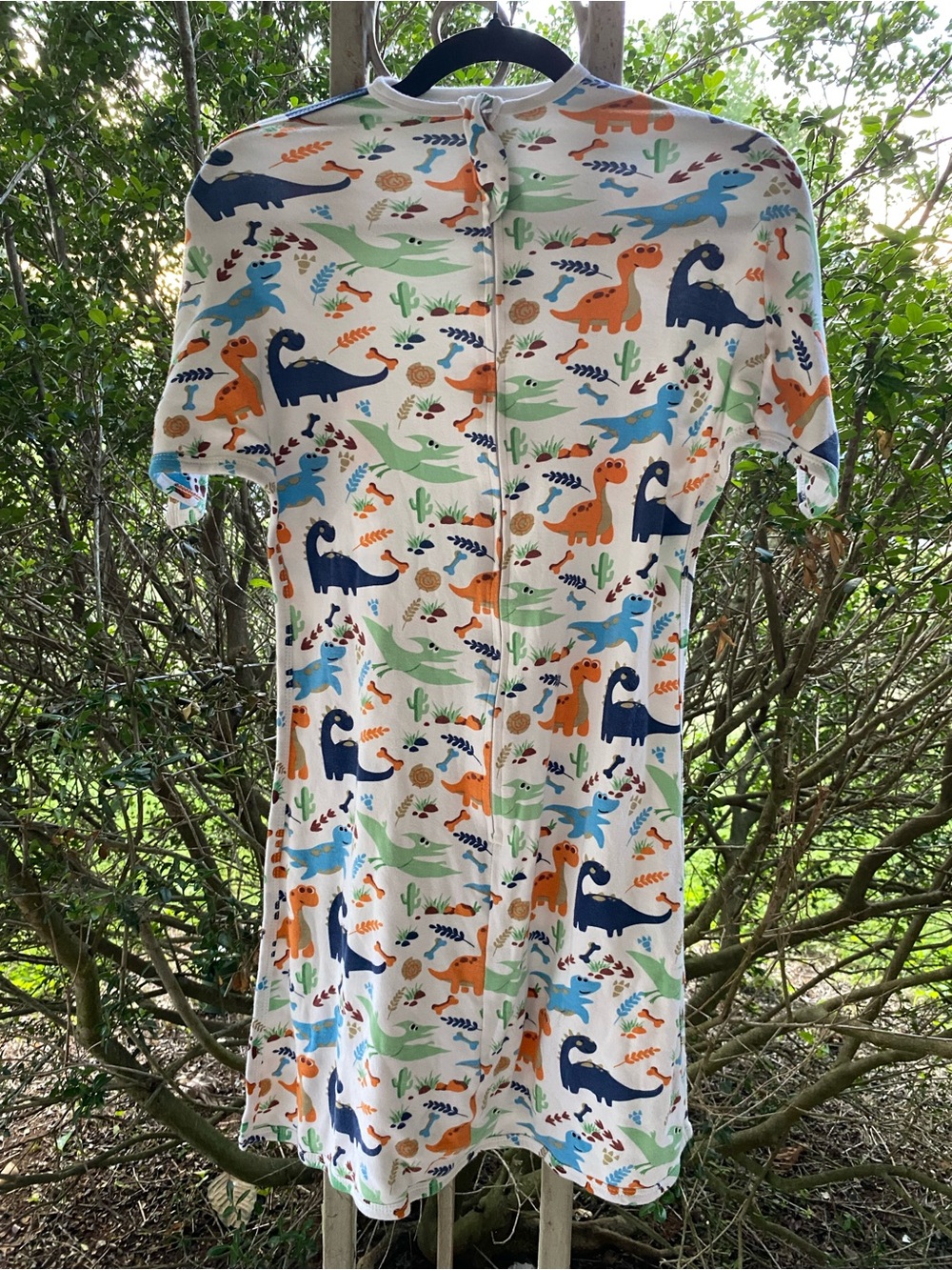 Kids Dinosaur Printed Zippered Sleepsuit Size 12-24 months